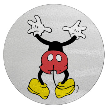 Mickey hide..., Επιφάνεια κοπής γυάλινη στρογγυλή (30cm)