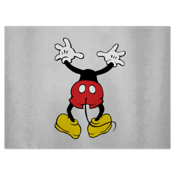 Mickey hide..., Επιφάνεια κοπής γυάλινη (38x28cm)