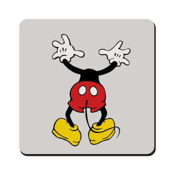 Mickey hide..., Τετράγωνο μαγνητάκι ξύλινο 9x9cm