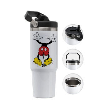 Mickey hide..., Θερμός Ανοξείδωτο 30oz με χερούλι