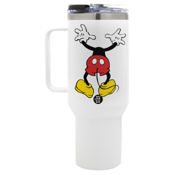 Mickey hide..., Mega Stainless steel Tumbler with lid, double wall 1,2L