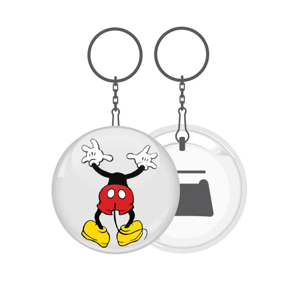 Mickey hide... — Μεταλλικό Ανοιχτήρι (5cm)