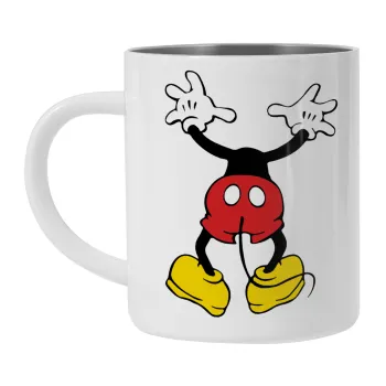 Mickey hide..., Mug Stainless steel double wall 300ml