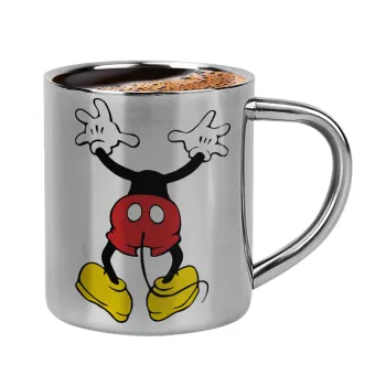 Mickey hide..., Κουπάκι μεταλλικό διπλού τοιχώματος για espresso (220ml)