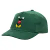 Children's Baseball Cap, 100% Cotton Drill, GREEN (COTTON, CHILDREN'S, ONE SIZE)