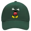 Adult Ultimate Hat GREEN, (100% COTTON DRILL, ADULT, UNISEX, ONE SIZE)