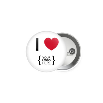 I Love {your logo here}, Κονκάρδα παραμάνα 5.9cm
