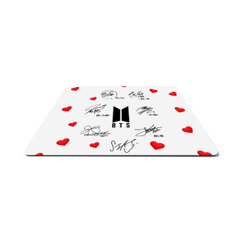 BTS signatures, Mousepad ορθογώνιο 27x19cm