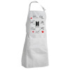 Adult Chef Apron (with sliders and 2 pockets)