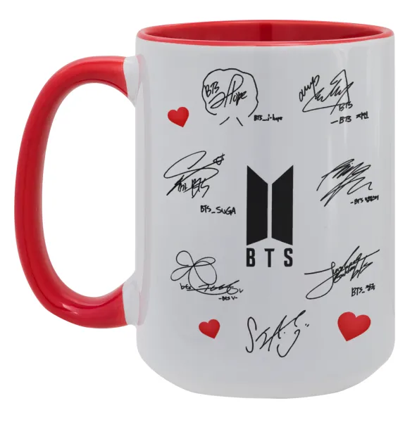BTS signatures — Mega 15oz Κόκκινη