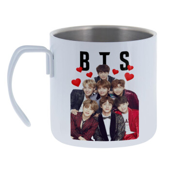 BTS hearts, Mug Stainless steel double wall 400ml