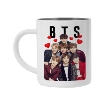 BTS hearts, Κούπα Ανοξείδωτη διπλού τοιχώματος 300ml
