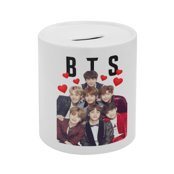 BTS hearts, Κουμπαράς πορσελάνης με τάπα