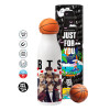 Bascetball Metal mug thermos, double wall, 550ml