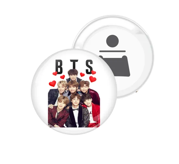 BTS hearts — Μαγνητάκι & Ανοιχτήρι (5.9cm)