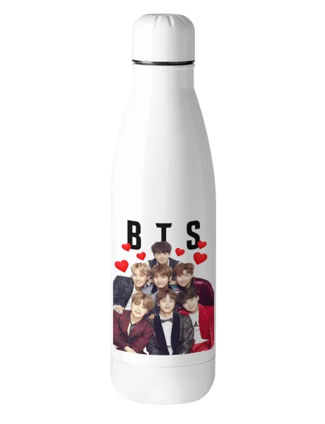 BTS hearts — Μεταλλικό παγούρι θερμός (Stainless steel), 500ml
