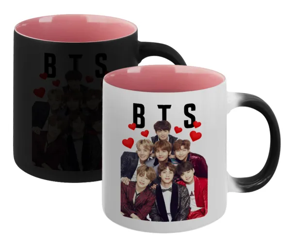 BTS hearts — Μαγική εσωτερικό ΡΟΖ