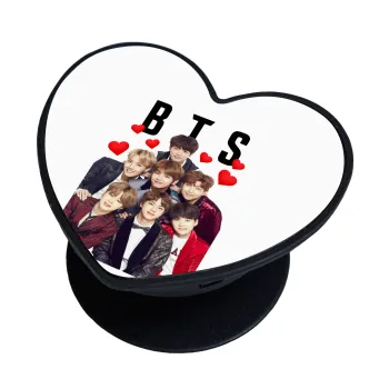 BTS hearts, Phone Holders Stand  καρδιά Μαύρο Βάση Στήριξης Κινητού στο Χέρι