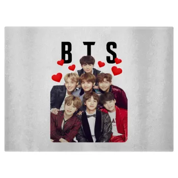 BTS hearts, Επιφάνεια κοπής γυάλινη (38x28cm)
