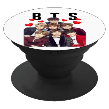 BTS hearts, Phone Holders Stand  Μαύρο Βάση Στήριξης Κινητού στο Χέρι