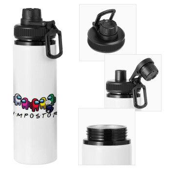 Among US impostor, Metal water bottle with safety cap, aluminum 850ml