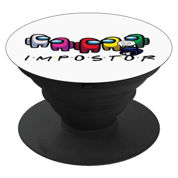 Among US impostor, Phone Holders Stand  Black Hand-held Mobile Phone Holder