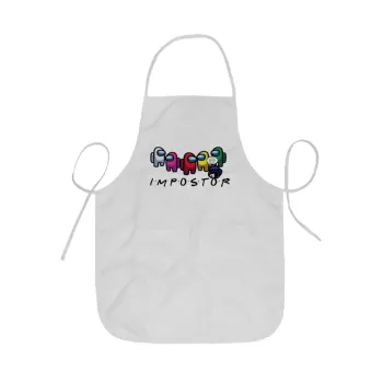 Among US impostor, Ποδιά Σεφ ολόσωμη κοντή  Παιδική (44x62cm)