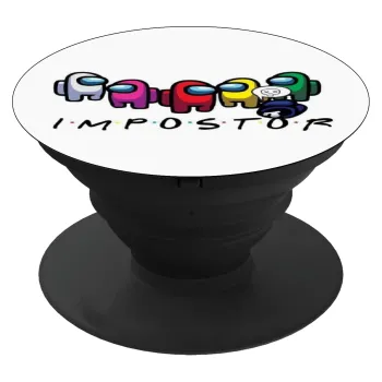 Among US impostor, Phone Holders Stand  Μαύρο Βάση Στήριξης Κινητού στο Χέρι