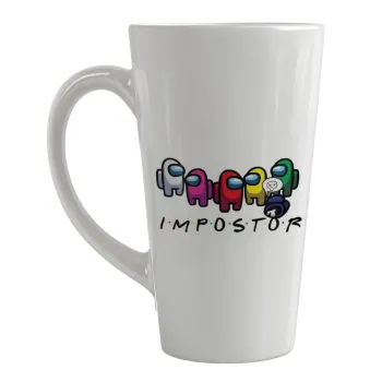 Among US impostor, Κούπα κωνική Latte Μεγάλη, κεραμική, 450ml