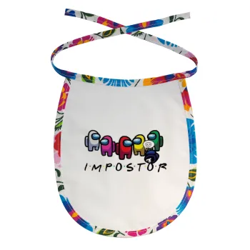 Among US impostor, Σαλιάρα μωρού αλέκιαστη με κορδόνι Χρωματιστή