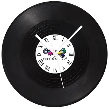 Among US impostor, Ρολόι τοίχου Βινύλιο (30cm)