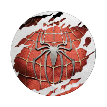 Spiderman cracked, Επιφάνεια κοπής γυάλινη στρογγυλή (30cm)