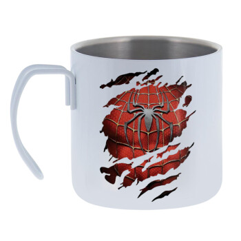 Spiderman cracked, Mug Stainless steel double wall 400ml