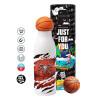 Bascetball Metal mug thermos, double wall, 550ml