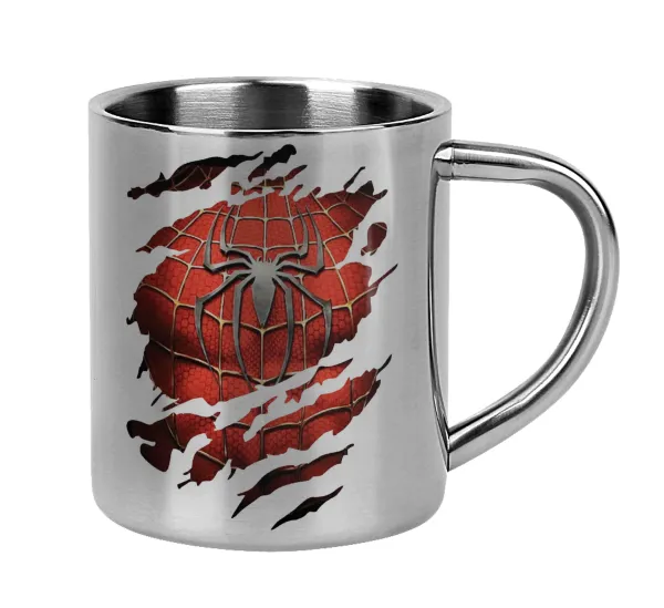 Spiderman cracked — Mug Stainless steel double wall 300ml