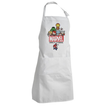 MARVEL, Adult Chef Apron (with sliders and 2 pockets)