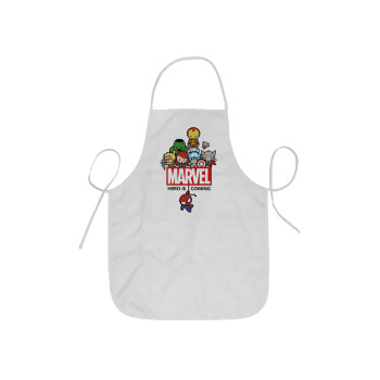 MARVEL, Ποδιά Σεφ ολόσωμη κοντή  Παιδική (44x62cm)