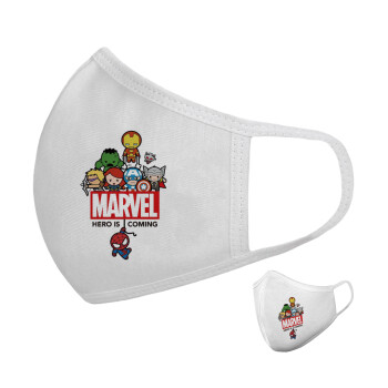 MARVEL, Μάσκα υφασμάτινη υψηλής άνεσης παιδική (Δώρο πλαστική θήκη)