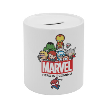 MARVEL, Κουμπαράς πορσελάνης με τάπα