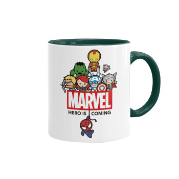 MARVEL, Mug colored green, ceramic, 330ml