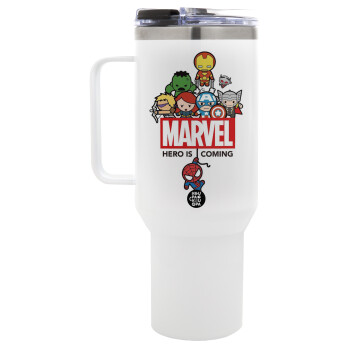 MARVEL, Mega Stainless steel Tumbler with lid, double wall 1,2L