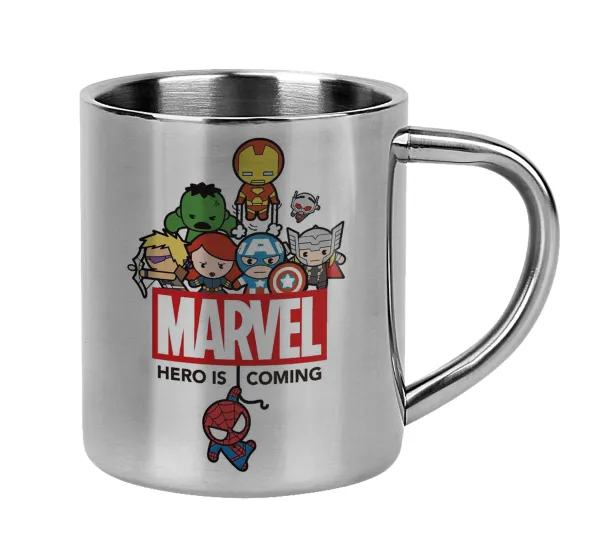 MARVEL — Mug Stainless steel double wall 300ml