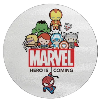 MARVEL, Επιφάνεια κοπής γυάλινη στρογγυλή (30cm)