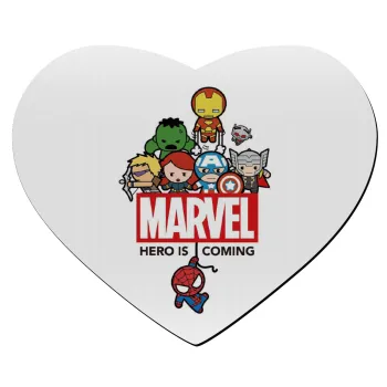 MARVEL, Mousepad heart 23x20cm