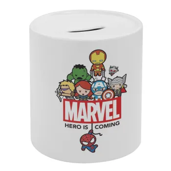 MARVEL, Κουμπαράς πορσελάνης με τάπα