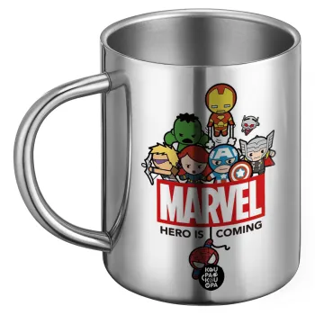 MARVEL, BIG Mug Stainless steel double wall (450ml)