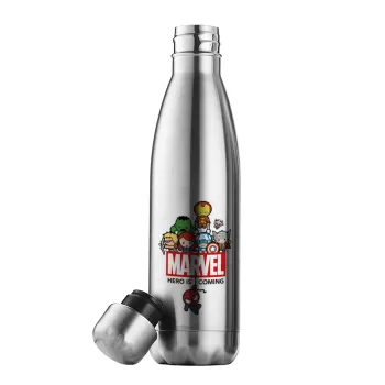 MARVEL, Inox (Stainless steel) double-walled metal mug, 500ml