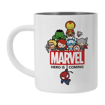 MARVEL, Mug Stainless steel double wall 300ml