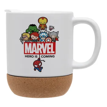 MARVEL, Ceramic coffee mug Cork (MAT), 330ml