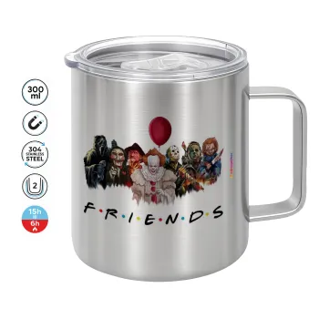 Halloween Friends, Mug Stainless steel double wall 300ml